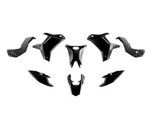 Rtech Kit Plastiche Carene per Yamaha Teneré 700 2025, Nero Revolution, Compatibile con T7