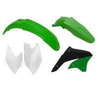 RTECH KIT PLASTICHE COLORE ORIGINALE KAWASAKI KLX-R 450 2007-2016