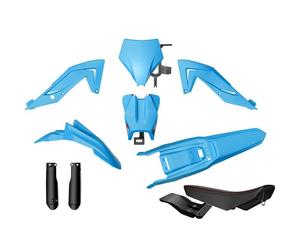 RTECH KIT PLASTICHE COMPLETO 7 PZ TALARIA STING MX 4 2023-2025 AZZURRO