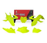 RTECH KIT PLASTICHE GIALLO NEON-NERO KTM XC 300 2017-2018