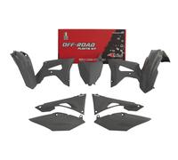 RTECH KIT PLASTICHE GRIGIO QUANTUM HONDA CRF-R 250 2019-2021
