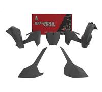 RTECH KIT PLASTICHE GRIGIO QUANTUM HUSQVARNA TC 250 2017-2018