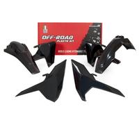RTECH KIT PLASTICHE NERO HUSQVARNA FE 250 2017-2019