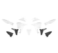 RTECH KIT PLASTICHE REVOLUTION ENDURO KOVE 800 RALLY 2024-2025 BIANCO NERO