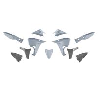 RTECH KIT PLASTICHE REVOLUTION ENDURO KOVE 800 RALLY 2024-2025 GRIGIO CHIARO