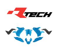 KIT PLASTICHE 5 PZ YAMAHA T7 REVOLUTION RALLY EDITION '21 BLU CHIARO NERO