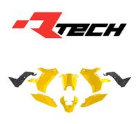 RTECH KIT PLASTICHE YAMAHA TENERE' 700 T7 REVOLUTION GIALLO + NERO 2021 - 2022