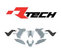 RTECH KIT PLASTICHE T7 REVOLUTION ENDURO YAMAHA TENERE 700 2019-2024 GRIGIO NERO