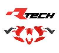 RTECH KIT PLASTICHE T7 REVOLUTION ENDURO YAMAHA TENERE 700 2019-2024 ROSSO NERO