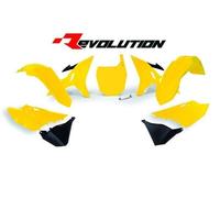 RTECH KIT PLASTICHE YZ REVOLUTION YAMAHA YZ 125 2002-2021 GIALLO NERO