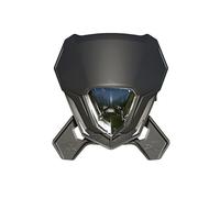 RTECH MASCHERINA PORTA FARO V-FACE 2.0 FULL LED MOTO CROSS ENDURO NERO