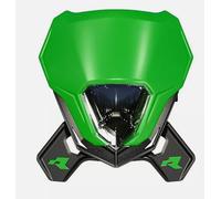 RTECH MASCHERINA PORTA FARO V-FACE 2.0 FULL LED MOTO CROSS ENDURO VERDE