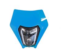 RTECH MASCHERINA PORTAFARO FARO LED OMOLOGATO KTM 690 ENDURO 2019-2020 AZZURRO