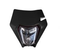 RTECH MASCHERINA PORTAFARO FARO LED OMOLOGATO KTM SMC-R 690 2019-2023 NERO