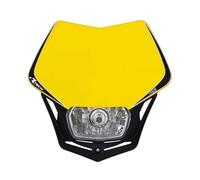 RTECH MASCHERINA PORTAFARO V-FACE UNIVERSALE CROSS ENDURO GIALLO NERO