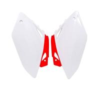 Rtech Parti Laterali Adatto An Honda Crf 450 07-08 Bianco/Rosso