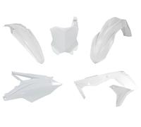 Rtech Plastikkit Adatto Per Kawasaki KX 250F 17-20 Bianco