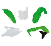 Rtech Plastikkit Adatto Per Kawasaki KX 250F 17-20 Verde/Nero/Bianco