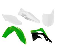 Rtech Plastikkit Adatto Per Kawasaki KX 450F 13-15 Verde/Nero/Bianco