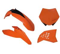 Rtech Plastikkit Adatto Per KTM EXC EXC-F EXC-R 08-11 SX(F) 07-10 Arancione
