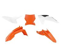 Rtech Plastikkit Adatto Per KTM SX 50 Ab24 Arancione/Bianco