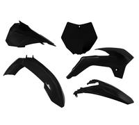 KIT PLASTICHE 5 PEZZI CON COPERCHIO LATERALE FILTRO ARIA KTM REPLICA NERO