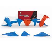 Rtech Plastikkit Adatto Per KTM SX(F) 125 150 250 350 450 19-22 Arancione/Blu