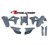 Rtech Plastikkit Revolution Adatto Per Honda CRF 250R 22-24 450R 21-24 Grigio