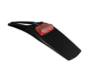 RTECH Porta Targa LED MOD. Extreme Nero (Lente Rossa)