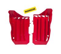 Rtech Protezione Radiatore Set Adatto An Honda Crf 250 ab18 Rosso