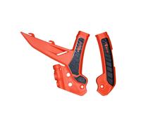 RTECH PROTEZIONE TELAIO ARANCIO-NERO KTM XCF-W 150 2024