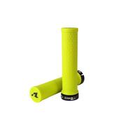 Rtech R20 Lock-On Bicicletta Manubrio Maniglie Chiusa Neon