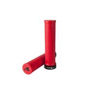 RACETECH MANOPOLA R20 Bici Lock-ON Rosso Fluo Neon