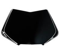 RACETECH - RICAMBIO TABELLA PORTANUMERO MASCHERINA V-FACE - NERO