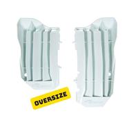 Rtech Set Di Protezione Radiatore Adatto Per Honda CRF 450 Dal 2017 Bianco