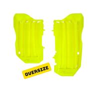 Rtech Set Di Protezione Radiatore Adatto Per Honda CRF 450 Dal 2017 Giallo Neon