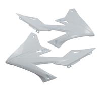 Rtech Spoiler Radiatore Adatto An Suzuki Rm-Z 250 ab19, 450 ab18 Bianco