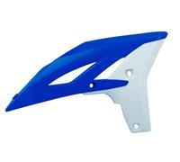 Rtech Spoiler Radiatore Adatto An Yamaha YZ 250F 10-13 Wr 450F 12-15 Blu/Bianco