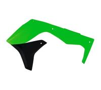Rtech Spoiler Radiatore Adatto Per Kawasaki KX 450F 16-18 Verde Neon/Nero
