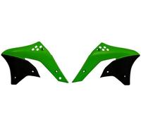 Rtech Spoiler Radiatore Compatibile Con Kawasaki KX 250F 06-08 Verde/Nero