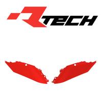 RACETECH TABELLE Porta Numero Posteriori Yamaha T7 Revolution Rosso