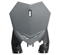 RTECH TABELLA ANTERIORE PORTANUMERO GRIGIO QUANTUM BETA RX 390 2023-2024