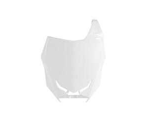 RTECH Tabella PORTANUMERO Anteriore Suzuki Replica Bianco