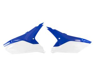 RTECH TABELLE LATERALI BLU YZ-BIANCO YAMAHA YZF 450 2023