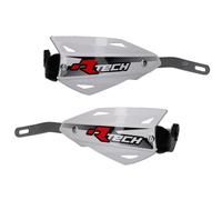 Rtech Vertigo Alu Universale Guanti Protettivi Manopole Con Alubügel Bianco