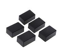 Rtengtunn 5 pezzi di plastica caso Progetto elettronico caso strumento caso fai da te 70x45x30mm - nero
