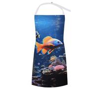 RTFGHJS Grembiule da cuoco per uomini e donne, grembiule con tasche, grembiule da cucina, grembiule da cucina