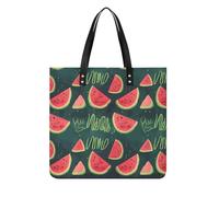 RTFGHJS In A Melon Work Tote Bag per le donne borsa a tracolla in pelle con fibbia magnetica borsa e borse