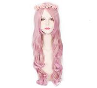 RTGFS 2018 Moda Arancione Rosa Ombre Parrucca ondulata lunga Anime Cosplay Harajuku Lolita Parrucche per donne 4 modelli disponibili PL-138