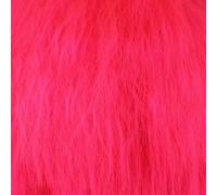 RTGFS Fluffy Red Pink White Orange Green Blonde Brown Parrucca riccia Capelli sintetici Anime Cosplay Halloween Costume Parrucche da festa Per donna rosa scuro